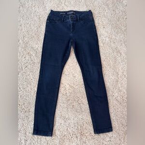 The Limited Women's Dark Blue Skinny Jeans